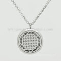 Neue Parfüm Halskette Medaillon, Silber schwimmende Locket Designs